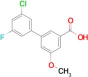 3'-Chloro-5'-fluoro-5-methoxy-[1,1'-biphenyl]-3-carboxylic acid