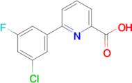 6-(3-Chloro-5-fluorophenyl)picolinic acid