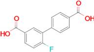 6-Fluoro-[1,1'-biphenyl]-3,4'-dicarboxylic acid