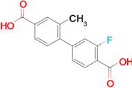 3'-Fluoro-2-methyl-[1,1'-biphenyl]-4,4'-dicarboxylic acid