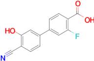 4'-Cyano-3-fluoro-3'-hydroxy-[1,1'-biphenyl]-4-carboxylic acid