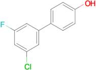 3-Chloro-5-fluoro-4'-hydroxybiphenyl