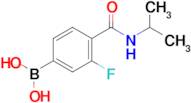 (3-Fluoro-4-(isopropylcarbamoyl)phenyl)boronic acid