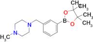 1-Methyl-4-(3-(4,4,5,5-tetramethyl-1,3,2-dioxaborolan-2-yl)benzyl)piperazine