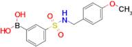 (3-(N-(4-Methoxybenzyl)sulfamoyl)phenyl)boronic acid