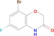 8-Bromo-6-fluoro-2H-benzo[b][1,4]oxazin-3(4H)-one