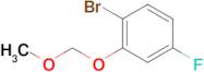 1-Bromo-4-fluoro-2-(methoxymethoxy)benzene