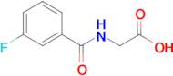 2-(3-Fluorobenzamido)acetic acid