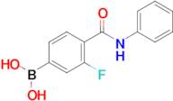 (3-Fluoro-4-(phenylcarbamoyl)phenyl)boronic acid