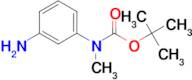 3-(N-tert-Butoxycarbonyl-N-methylamino)aniline