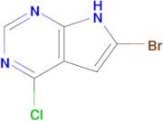 6-Bromo-4-chloro-7H-pyrrolo[2,3-d]pyrimidine