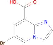 6-Bromoimidazo[1,2-a]pyridine-8-carboxylic acid