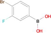 4-Bromo-3-fluorobenzeneboronic acid