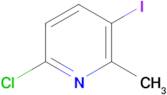 6-Chloro-3-iodo-2-methylpyridine
