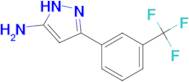 5-(3-Trifluoromethylphenyl)-2H-pyrazol-3-ylamine