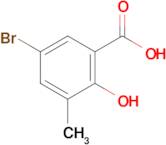 5-Bromo-2-hydroxy-3-methylbenzoic acid