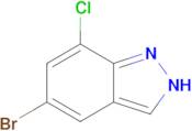5-Bromo-7-chloro-1H-indazole