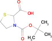 3-(tert-Butoxycarbonyl)thiazolidine-2-carboxylic acid