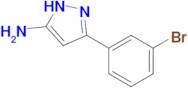 3-(3-Bromophenyl)-1H-pyrazol-5-amine