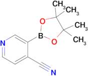 3-(4,4,5,5-Tetramethyl-1,3,2-dioxaborolan-2-yl)isonicotinonitrile