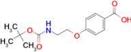 4-(2-((tert-Butoxycarbonyl)amino)ethoxy)benzoic acid