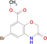 Methyl 6-bromo-3-oxo-3,4-dihydro-2H-1,4-benzoxazine-8-carboxylate