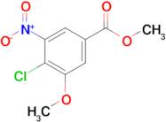 Methyl 4-chloro-3-methoxy-5-nitrobenzenecarboxylate