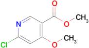 6-Chloro-4-methoxynicotinic acid methyl ester