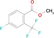 Methyl 4-fluoro-2-(trifluoromethyl)benzoate