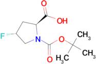 (2S,4R)-1-(tert-Butoxycarbonyl)-4-fluoropyrrolidine-2-carboxylic acid