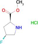 (2S,4S)-Methyl 4-fluoropyrrolidine-2-carboxylate hydrochloride