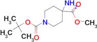 1-tert-Butyl 4-methyl 4-aminopiperidine-1,4-dicarboxylate