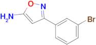 3-(3-Bromophenyl)isoxazol-5-amine