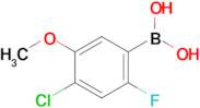 (4-Chloro-2-fluoro-5-methoxyphenyl)boronic acid