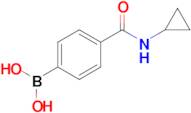 (4-(Cyclopropylcarbamoyl)phenyl)boronic acid