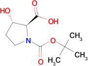 (2S,3S)-1-(tert-Butoxycarbonyl)-3-hydroxypyrrolidine-2-carboxylic acid