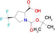 (2S,4S)-1-(tert-Butoxycarbonyl)-4-(trifluoromethyl)pyrrolidine-2-carboxylic acid