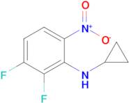 N-Cyclopropyl-2,3-difluoro-6-nitroaniline