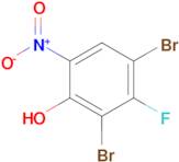 2,4-Dibromo-3-fluoro-6-nitrophenol