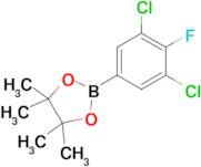 2-(3,5-Dichloro-4-fluorophenyl)-4,4,5,5-tetramethyl-1,3,2-dioxaborolane