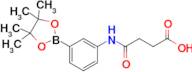 4-Oxo-4-((3-(4,4,5,5-tetramethyl-1,3,2-dioxaborolan-2-yl)phenyl)amino)butanoic acid