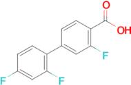 2',3,4'-Trifluoro-[1,1'-biphenyl]-4-carboxylic acid