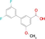 3',5'-Difluoro-5-methoxy-[1,1'-biphenyl]-3-carboxylic acid