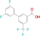 3',5'-Difluoro-5-(trifluoromethyl)-[1,1'-biphenyl]-3-carboxylic acid