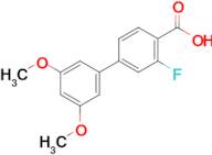 3-Fluoro-3',5'-dimethoxy-[1,1'-biphenyl]-4-carboxylic acid