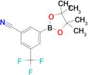 3-(4,4,5,5-Tetramethyl-1,3,2-dioxaborolan-2-yl)-5-(trifluoromethyl)benzonitrile