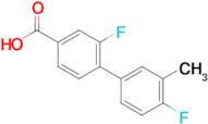 2,4'-Difluoro-3'-methyl-[1,1'-biphenyl]-4-carboxylic acid