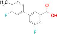 3',5-Difluoro-4'-methyl-[1,1'-biphenyl]-3-carboxylic acid