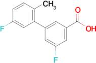 5,5'-Difluoro-2'-methyl-[1,1'-biphenyl]-3-carboxylic acid