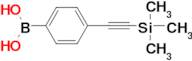 (4-((Trimethylsilyl)ethynyl)phenyl)boronic acid